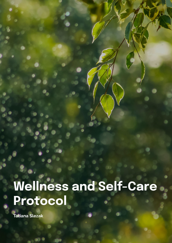 Wellness and Self-Care Protocol + Parasite Cleanse Protocol