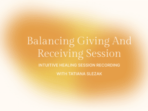 Balancing Giving and Receiving, Coming Soon, Stay Tuned!